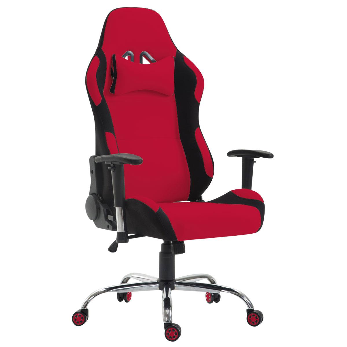Gaming-Stuhl ROSBY STOF. Sportliches Design und hoher Komfort, Farbe Rot
