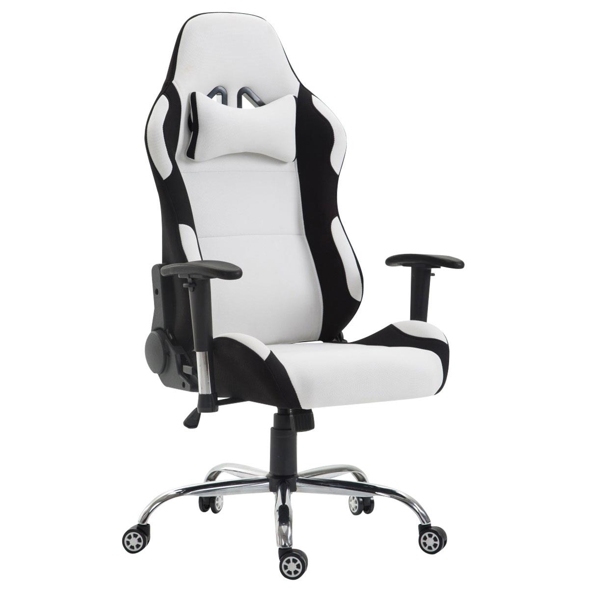 Gaming-Stuhl ROSBY STOF. Sportliches Design und hoher Komfort, Farbe Weiß