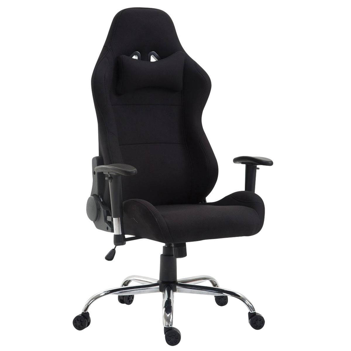 Gaming-Stuhl ROSBY STOFF. Sportliches Design und hoher Komfort, Farbe Schwarz