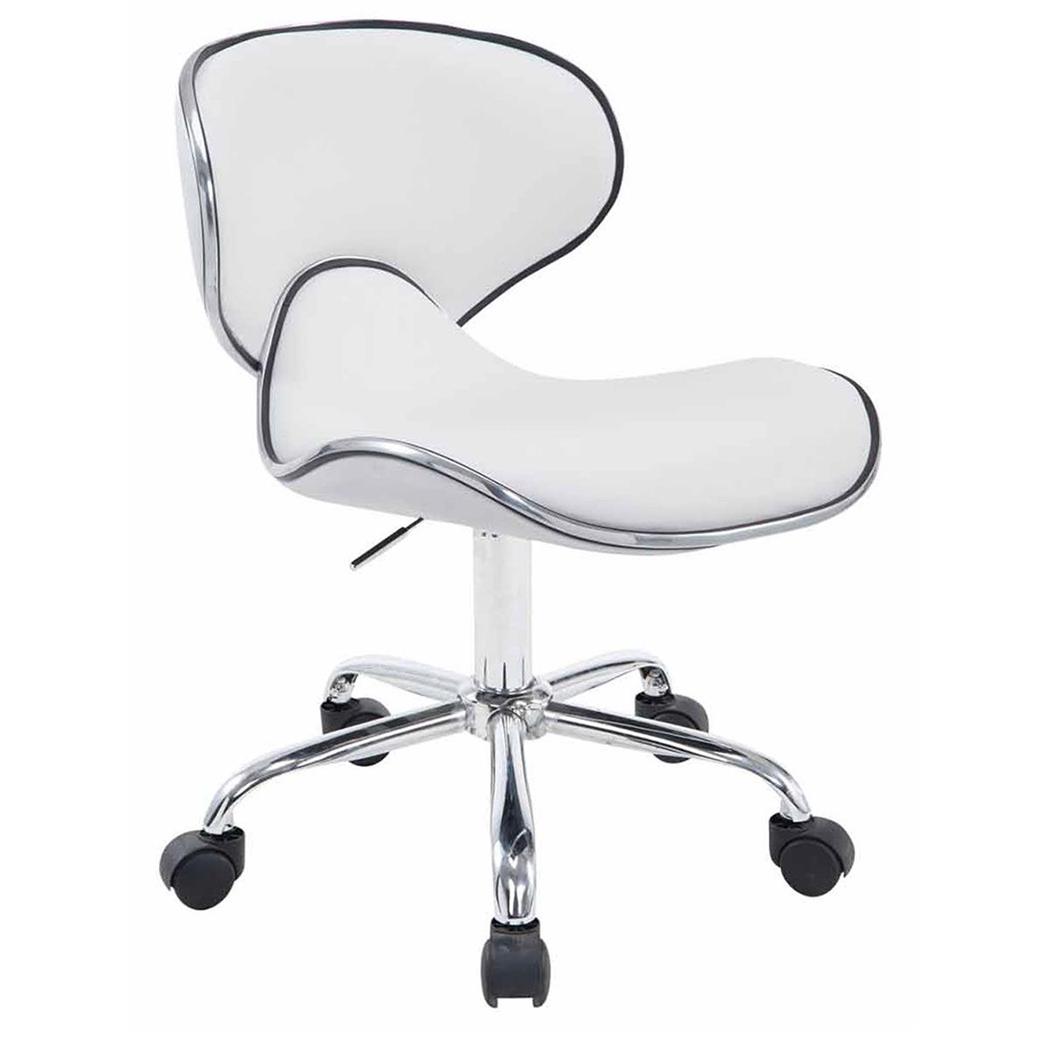 Bürostuhl CARLOS, originelles Design, sehr bequem, Farbe Weiß