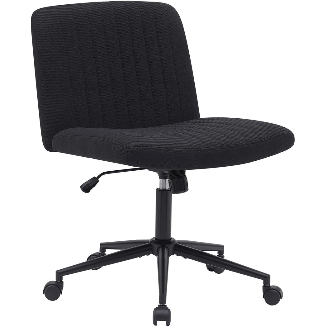 Bürostuhl SONNY, modernes Design, gepolstert, Stoff, Farbe Schwarz