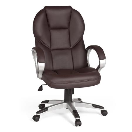 Chefsessel FABIAN, dicke Polsterung, Wippfunktion, Farbe Braun