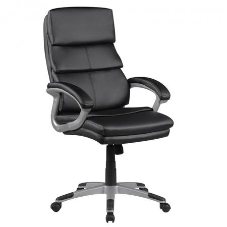 Chefsessel BODENSEE, dicke Polsterung, Drehmechanik, Farbe Schwarz
