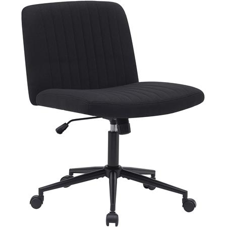 Bürostuhl SONNY, modernes Design, gepolstert, Stoff, Farbe Schwarz
